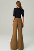 CALCA JEANS ALFAIATARIA MARROM